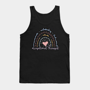 Rainbow Occupational Therapist Tank Top